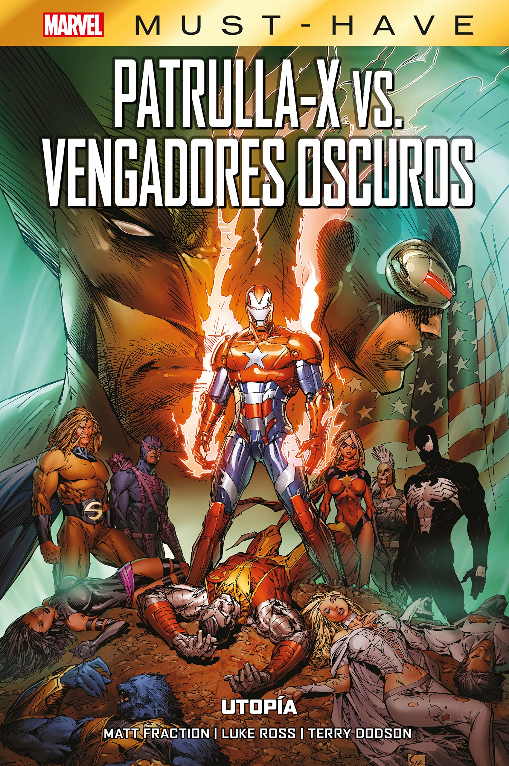 MARVEL MUST HAVE PATRULLA-X VS. VENGADORES OSCUROS. UTOPÍA book
