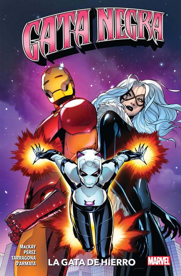 100% Marvel gata negra 6. la gata de hierro book