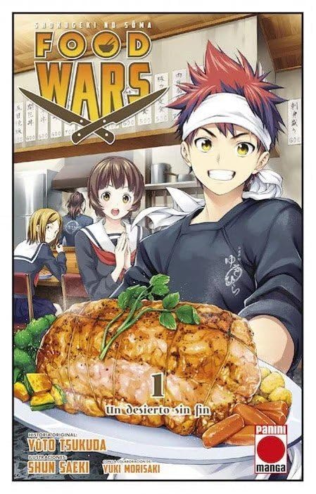 Reedición food wars n.1 Manga