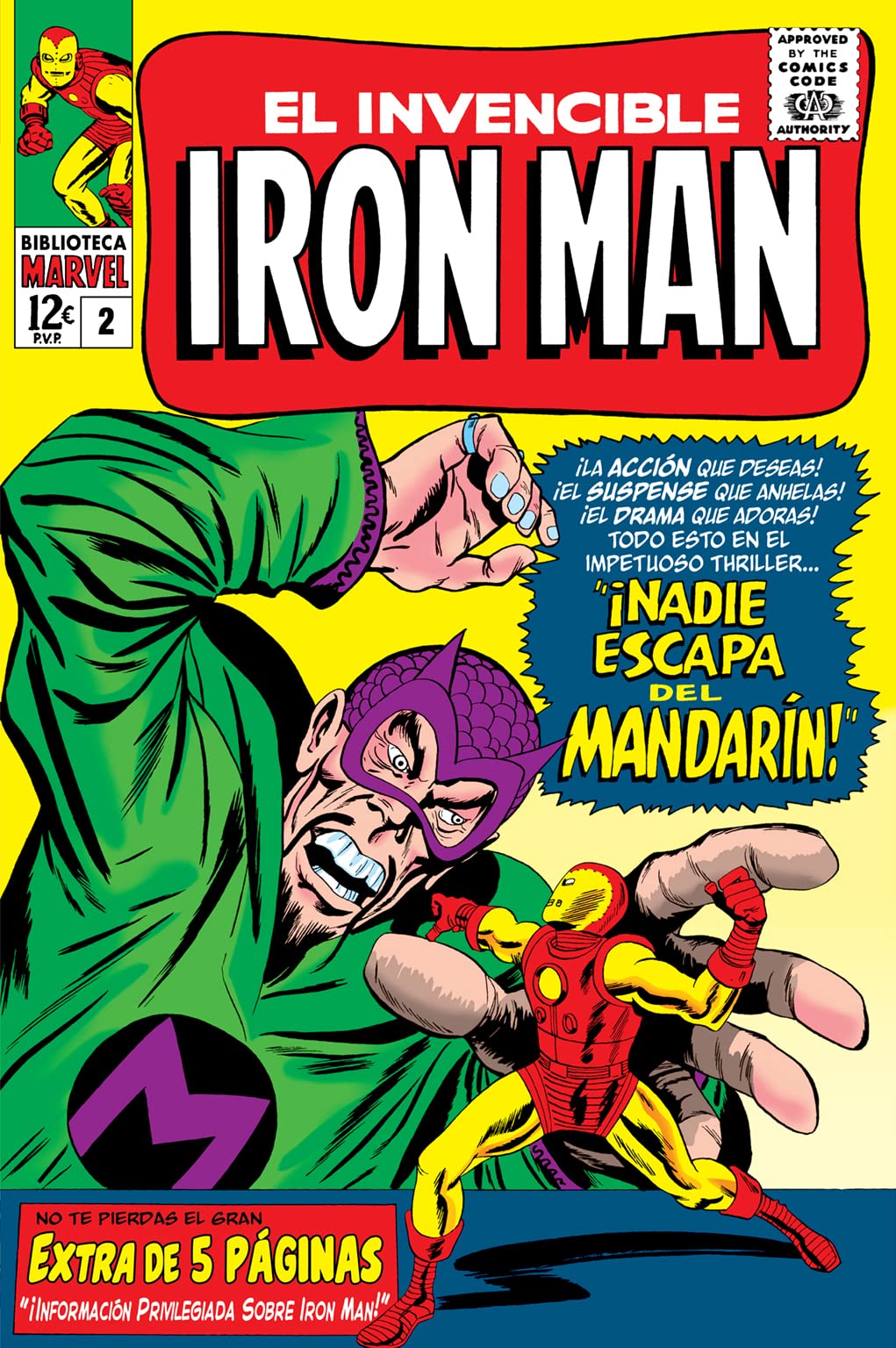 Biblioteca marvel el invencible iron man 2. 1963-64: tales of suspense 48-56 usa Manga