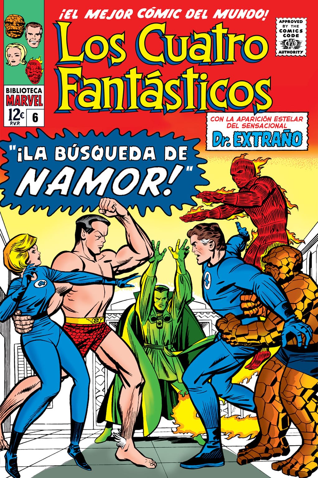 Biblioteca marvel los 4 fantásticos 6. 1964: fantastic four 27-30, annual 2 usa Manga