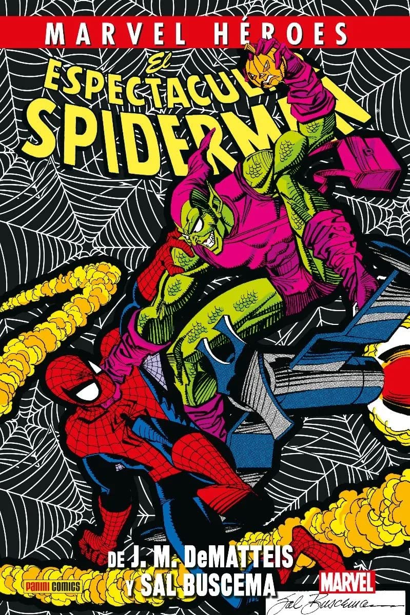 Marvel HÃ(c)roes. El Espectacular Spiderman de J.M. DeMatteis y Sal Buscema Manga