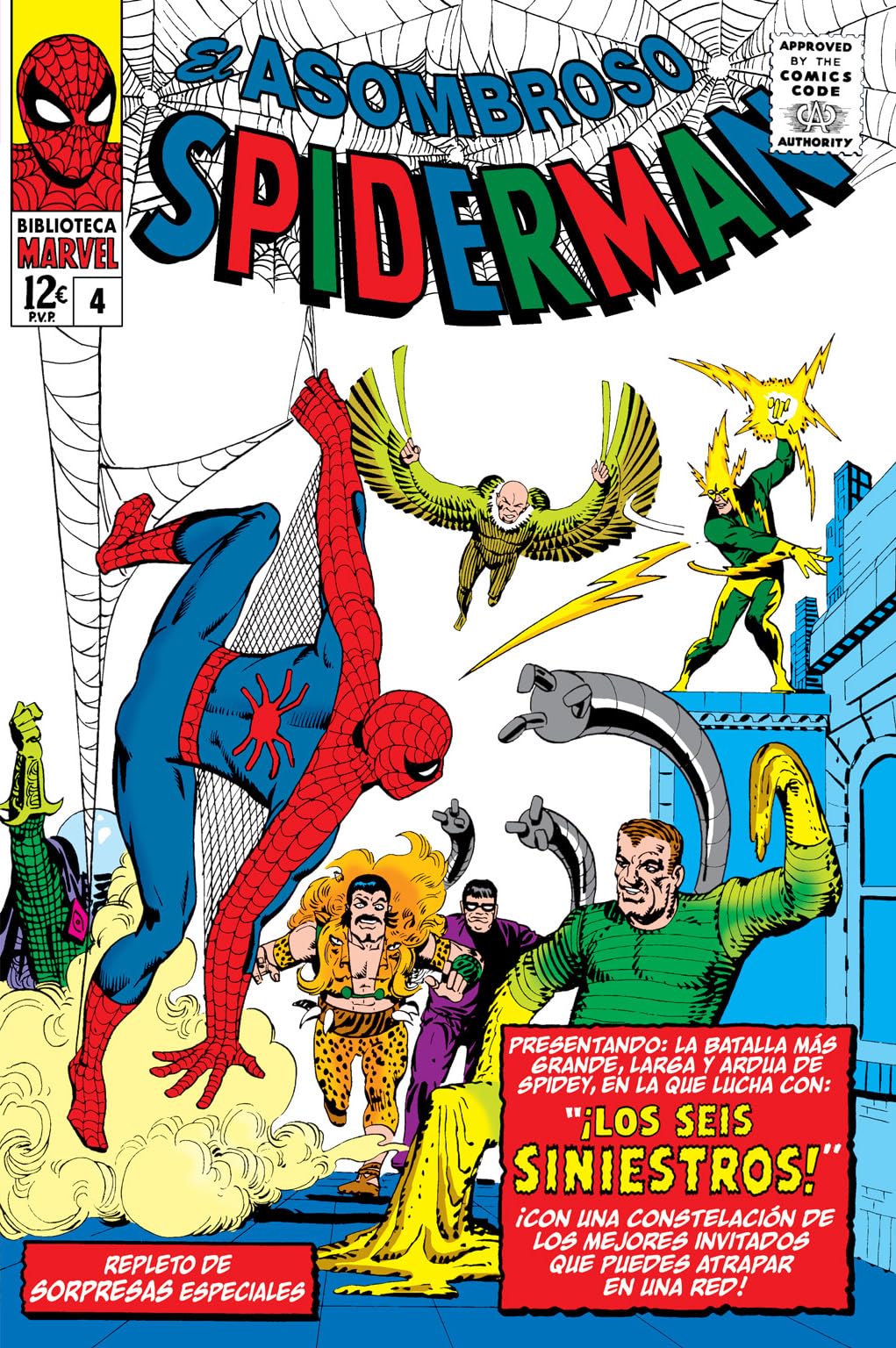 BIBLIOTECA MARVEL EL ASOMBROSO SPIDERMAN 4. 1964-65: THE AMAZING SPIDER-MAN ANNUAL 1, THE AMAZING SP Manga