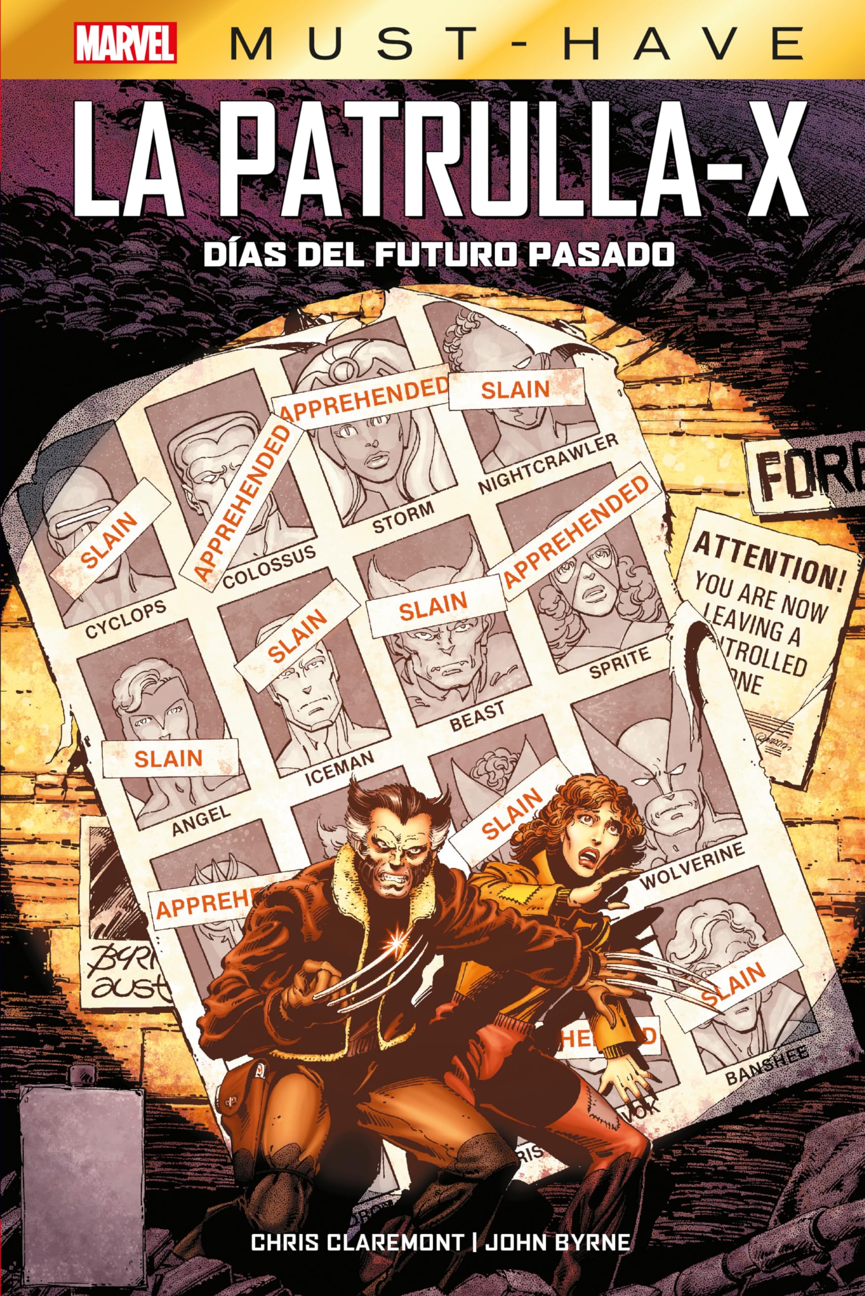 Marvel must have patrulla-x. días del futuro pasado Manga