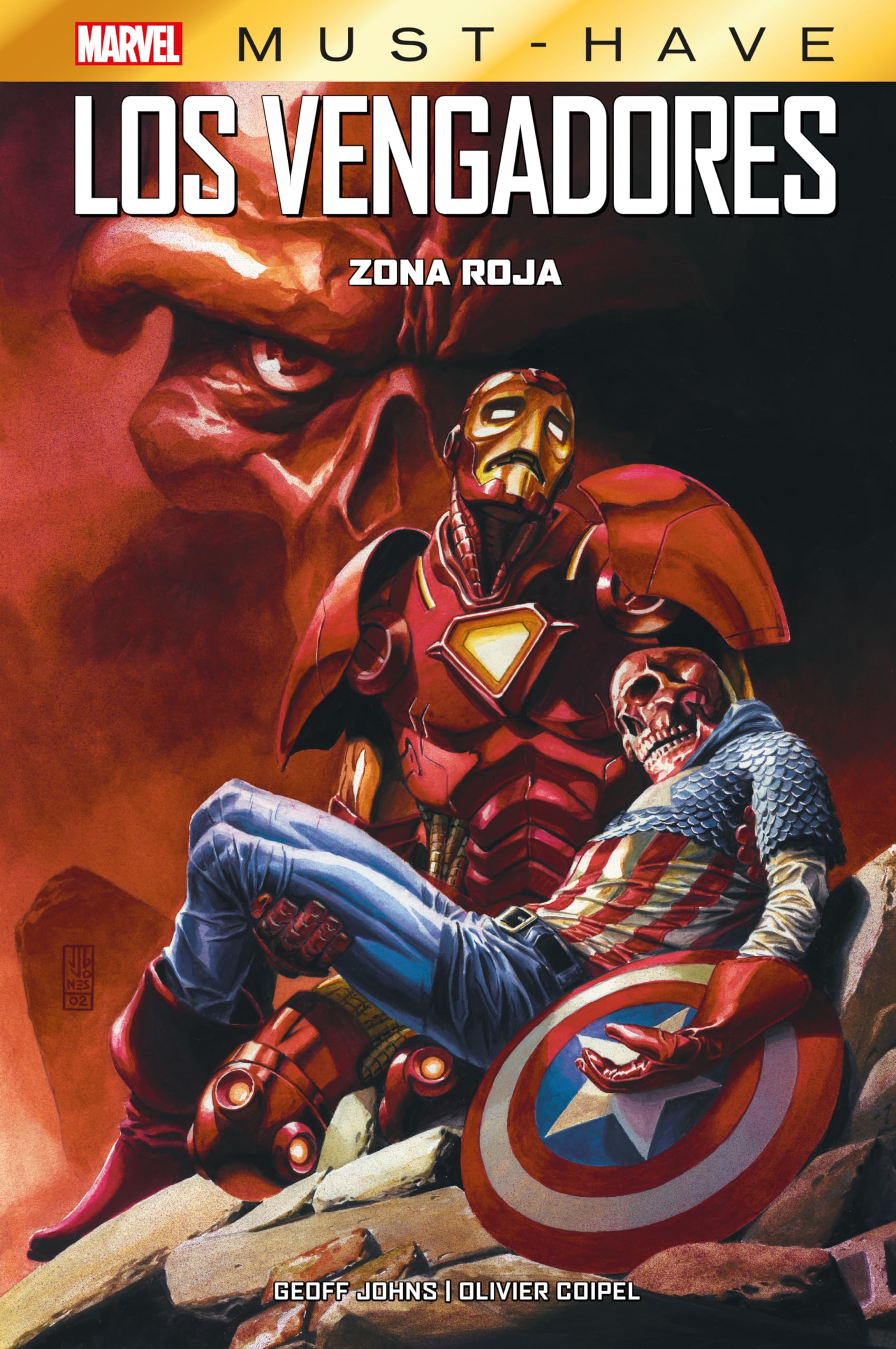 Marvel must have los vengadores. zona roja Manga