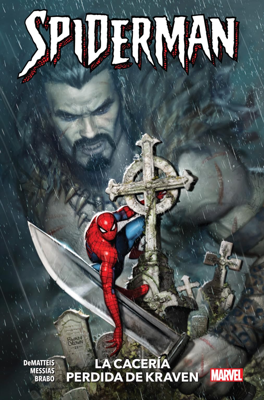 100% Marvel hc. spiderman. la cacería perdida de kraven book