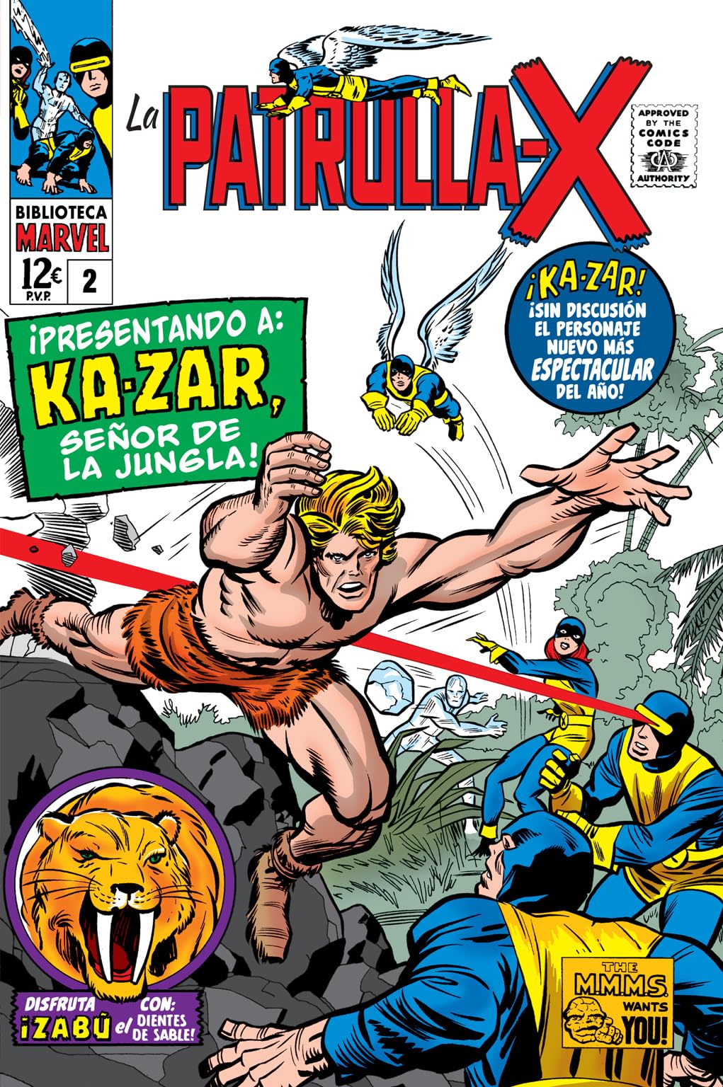 Biblioteca marvel la patrulla-x 2. 1964-65: the x-men 7-11 usa book