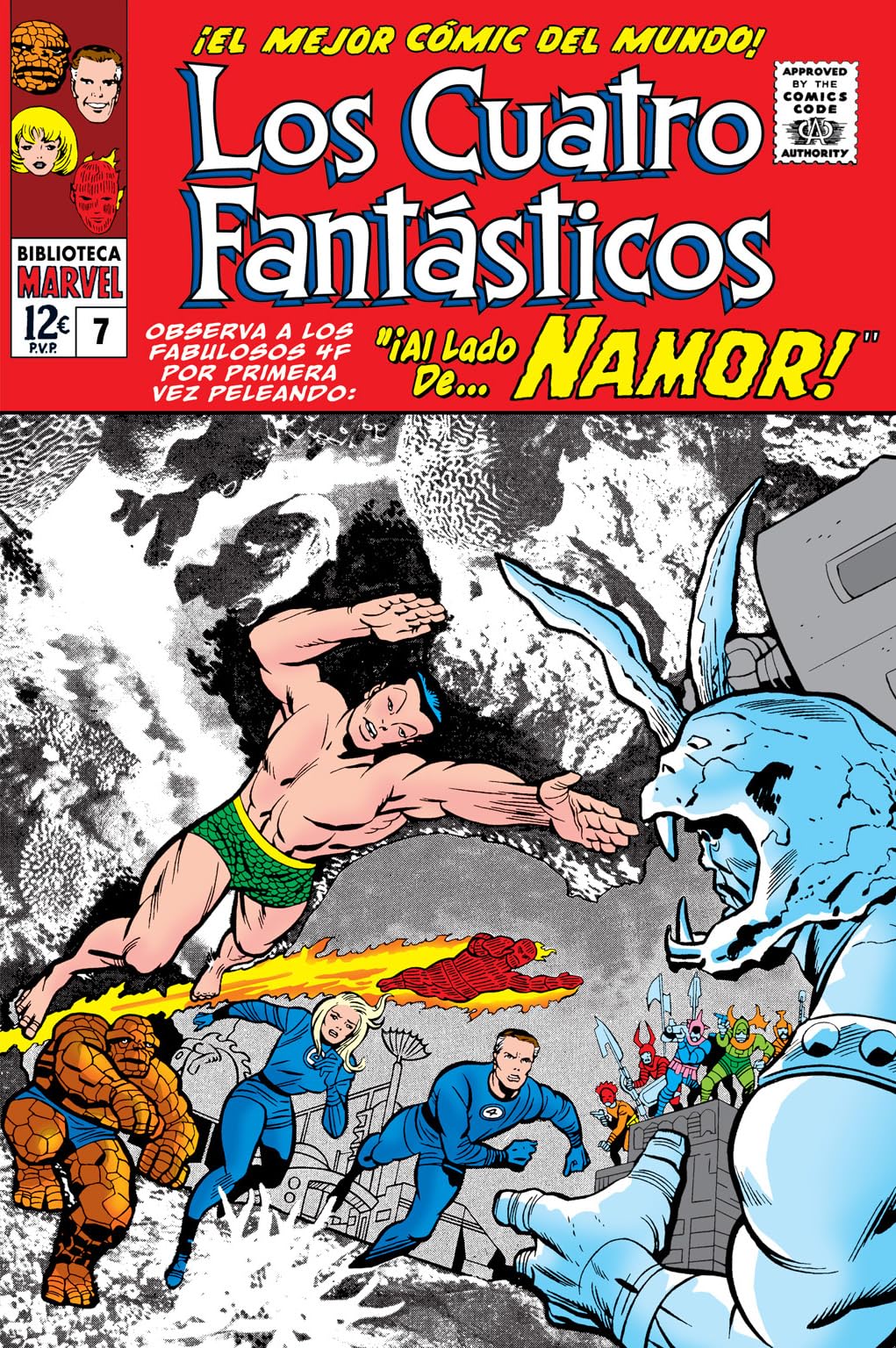 Biblioteca marvel los 4 fantásticos 7. 1965: fantastic four 31-36 usa Manga