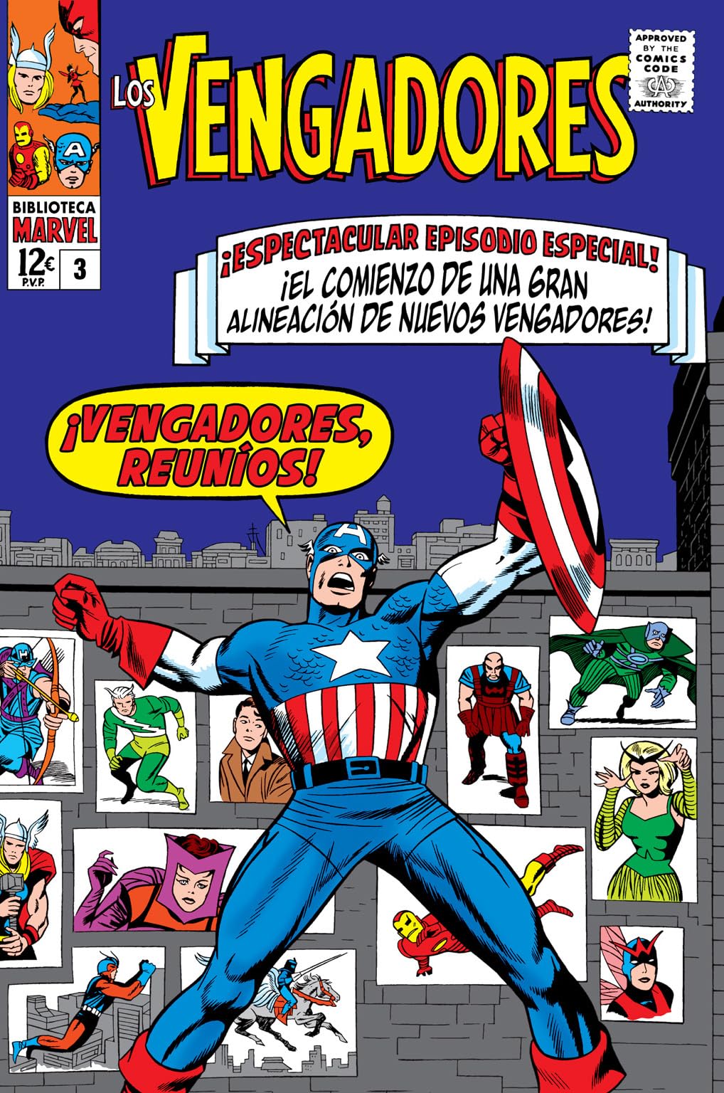 Biblioteca marvel los vengadores 3. 1965: the avengers 13-18 usa book