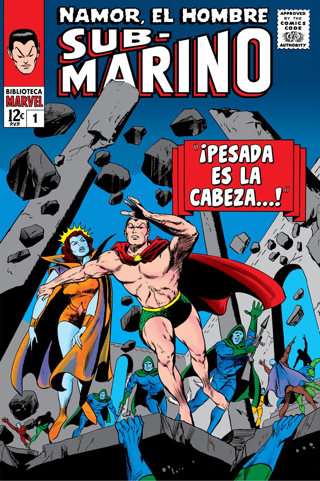 Biblioteca marvel namor, el hombre submarino 1. 1965-66: tales to astonish 70-79 usa Manga