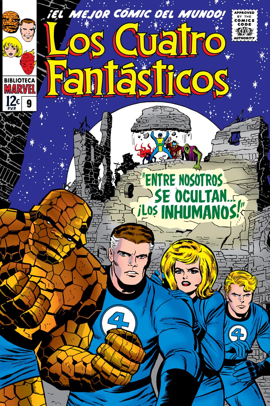 Biblioteca marvel los 4 fantásticos 9. 1965-66: fantastic four 43-47, annual 3 Manga