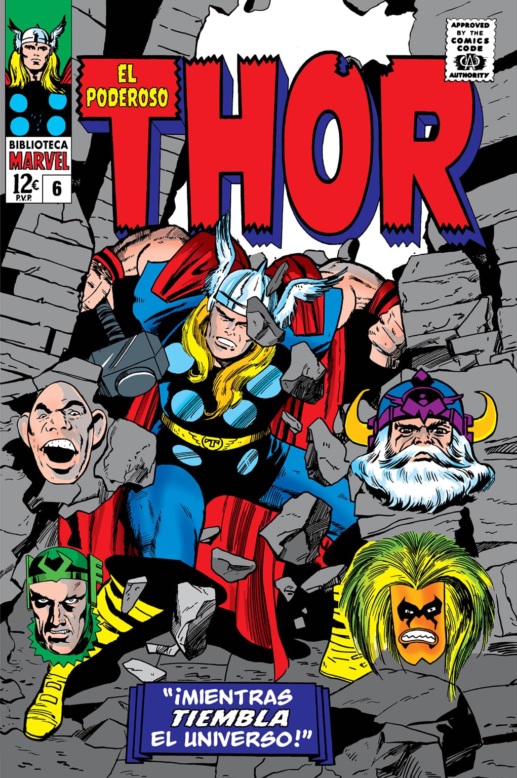 Biblioteca marvel el poderoso thor 6. 1965-1966: journey into mystery 120-124, annual 1 Manga