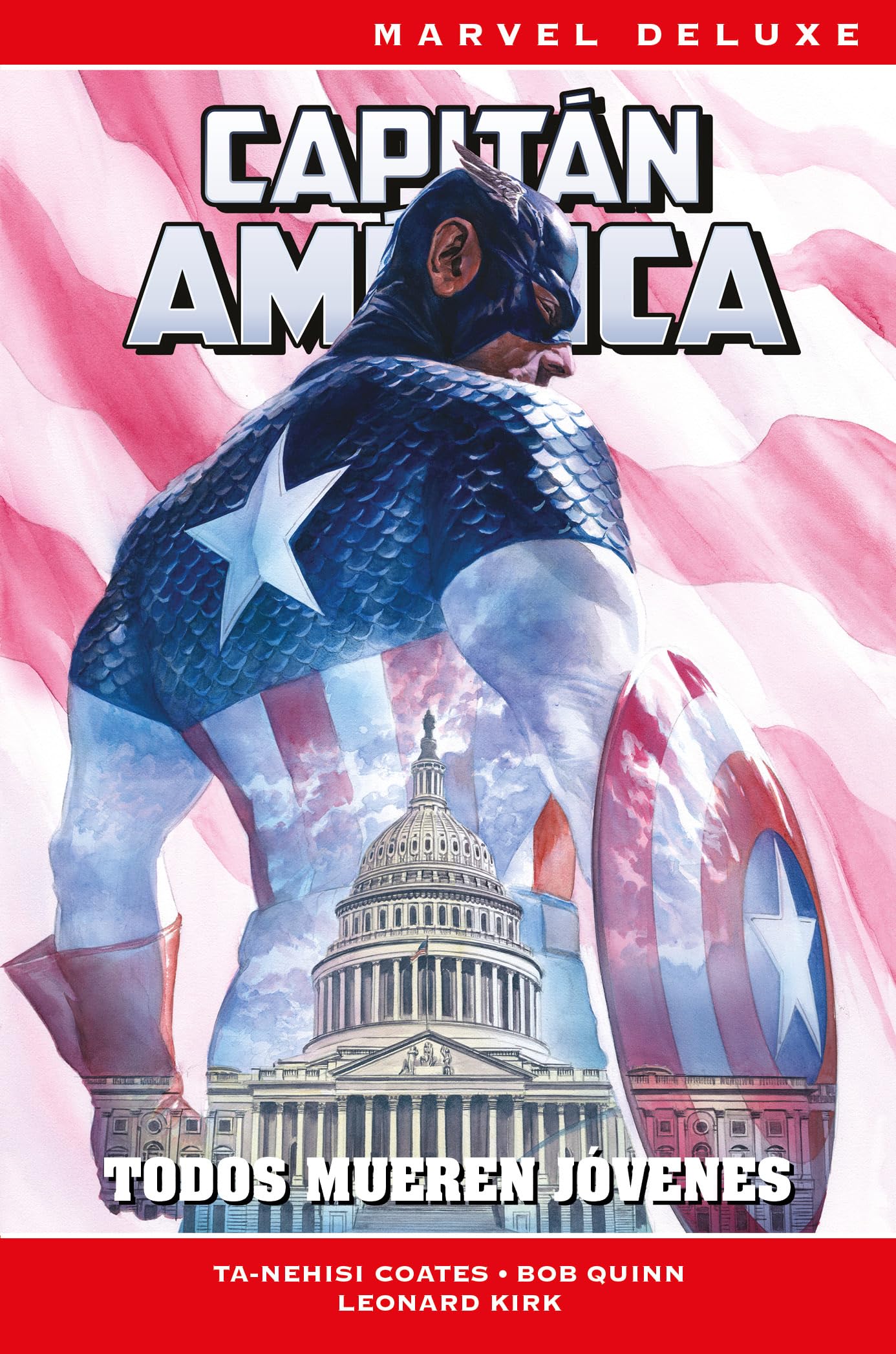 Marvel deluxe capitán américa de ta-nehisi coates 2. todos mueren jóvenes Manga