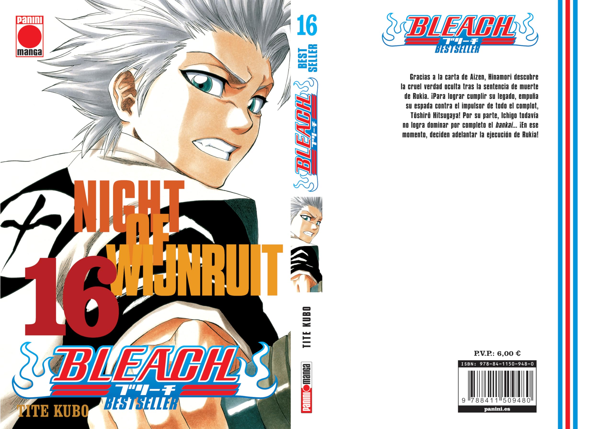 Bleach bestseller n.16 book