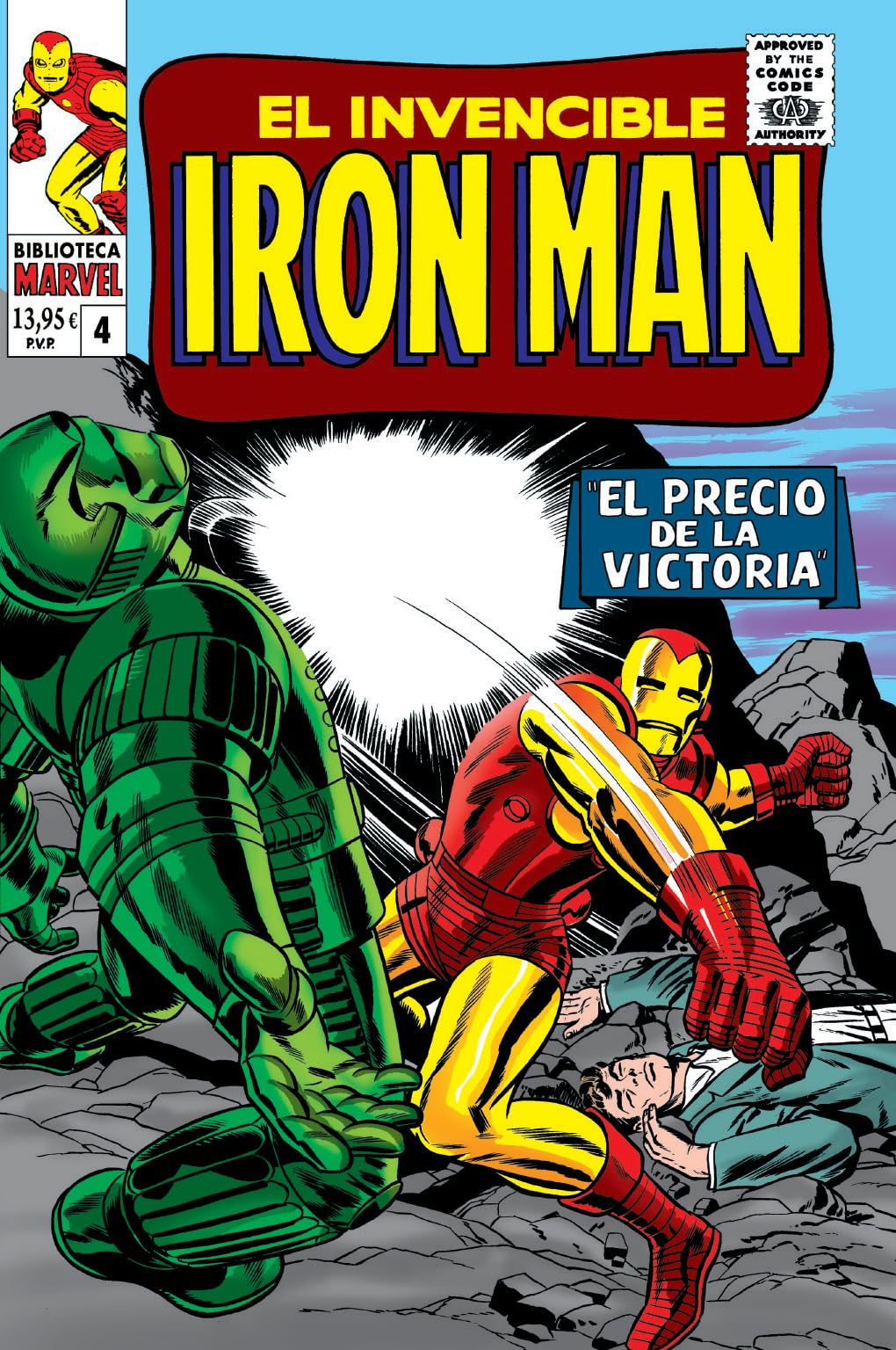 Biblioteca marvel el invencible iron man 4. 1965-66: tales of suspense 67-76 usa book