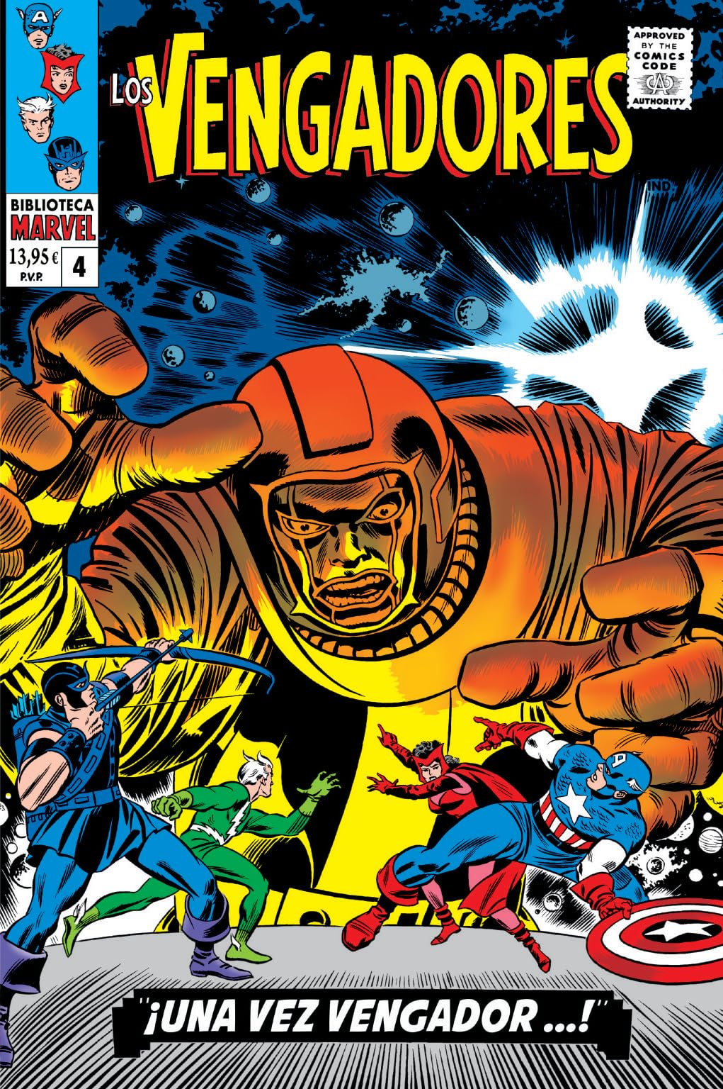 Biblioteca marvel los vengadores 4. 1965-1966: the avengers 19-24 usa Manga