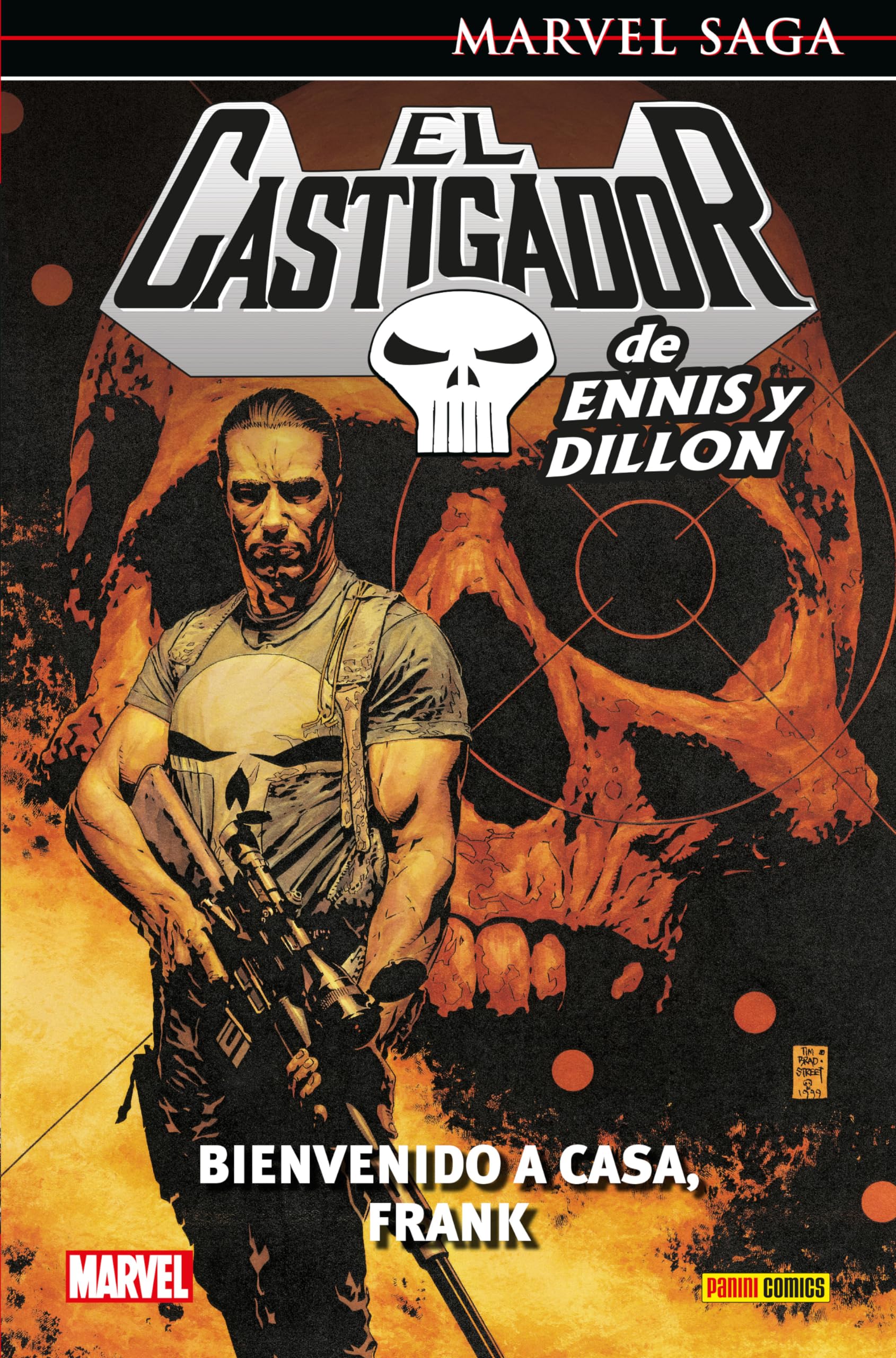 Marvel saga el castigador de ennis y dillon 1. bienvenido a casa, frank book
