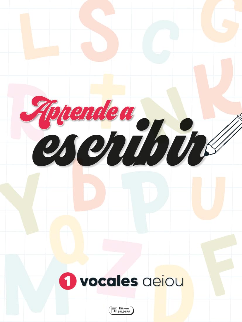 APRENDO A ESCRIBIR - VOCALES Non-fiction