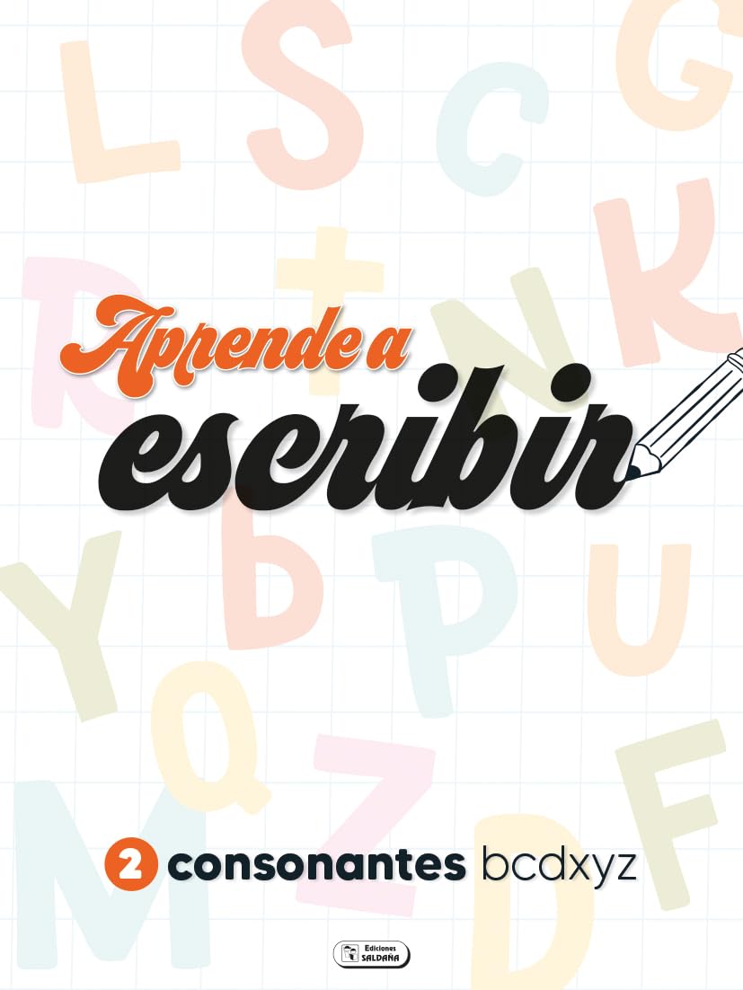 APRENDO A ESCRIBIR - CONSONANTES Non-fiction