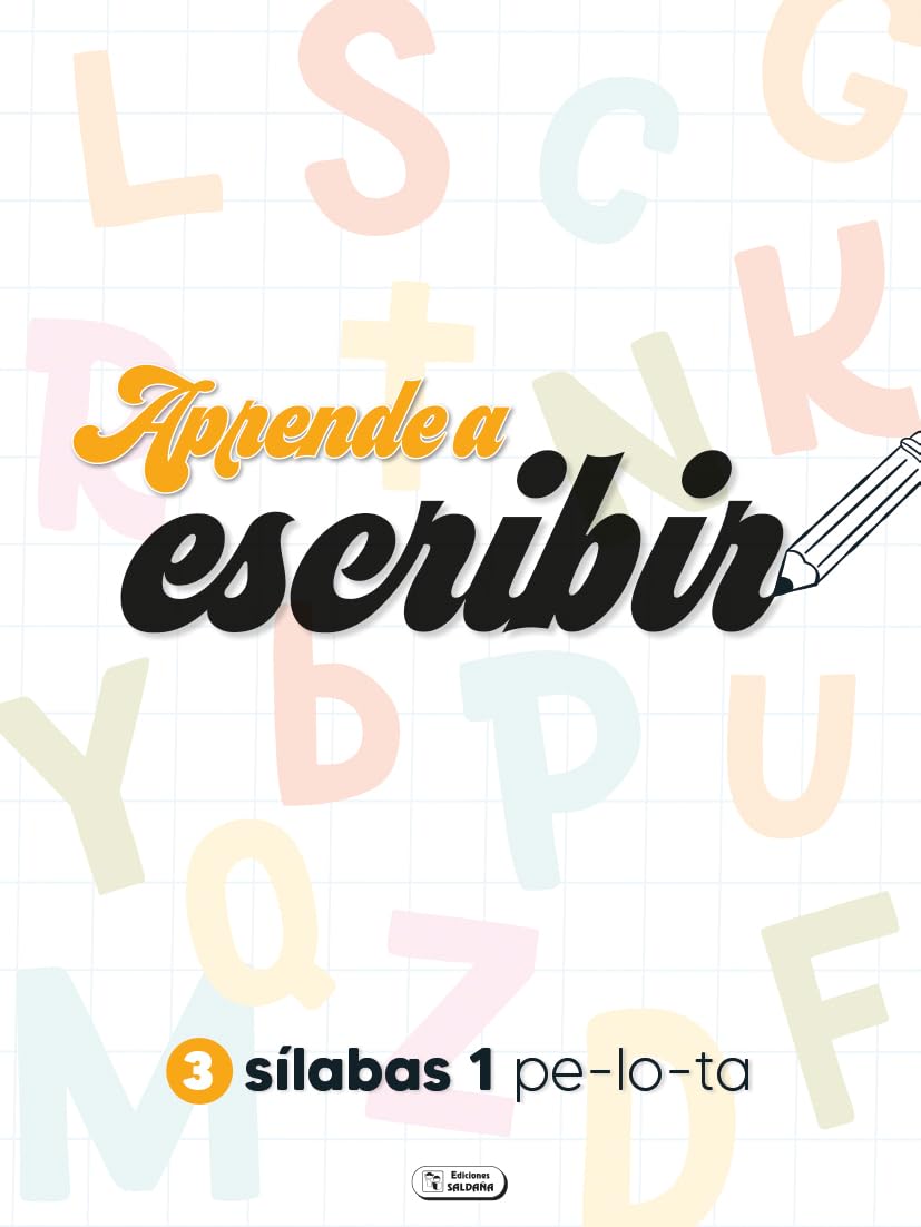 APRENDO A ESCRIBIR - SÍLABAS 1 Non-fiction