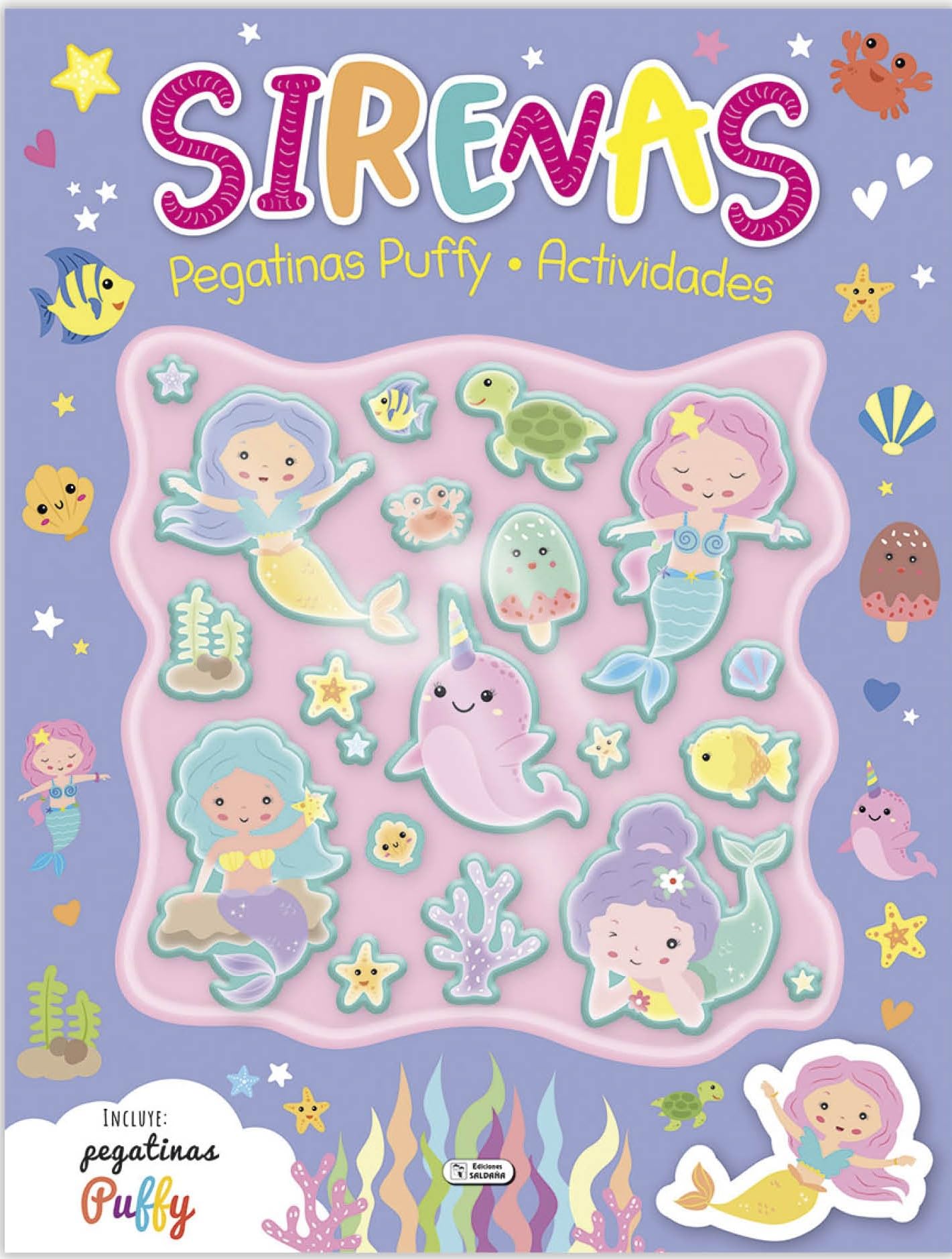 PUFFY STICKERS BOOK - SIRENAS Tiptoi & Games