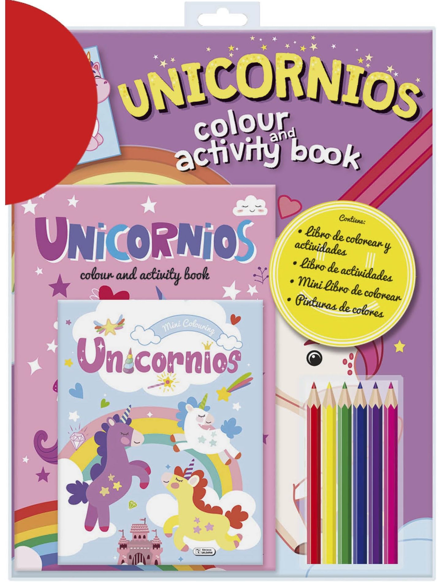 COLOUR AND ACTIVITY BOOK - UNICORNIOS (COLOUR ADN ACTIVITY BOOK) Tiptoi & Games