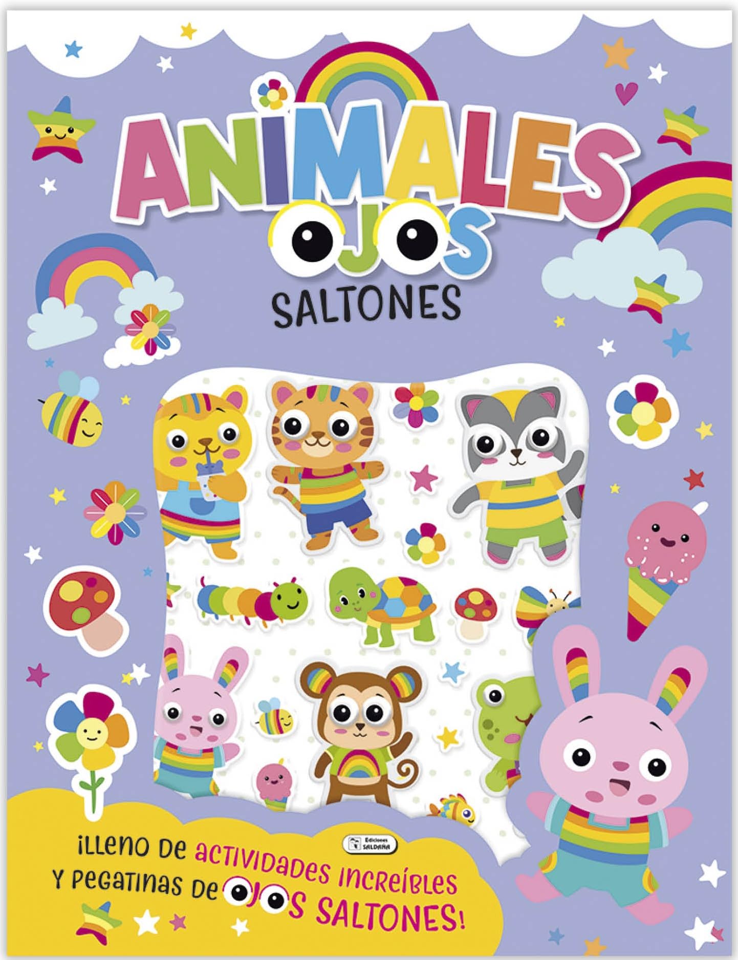OJOS SALTONES STICKERS BOOK - ANIMALES Tiptoi & Games