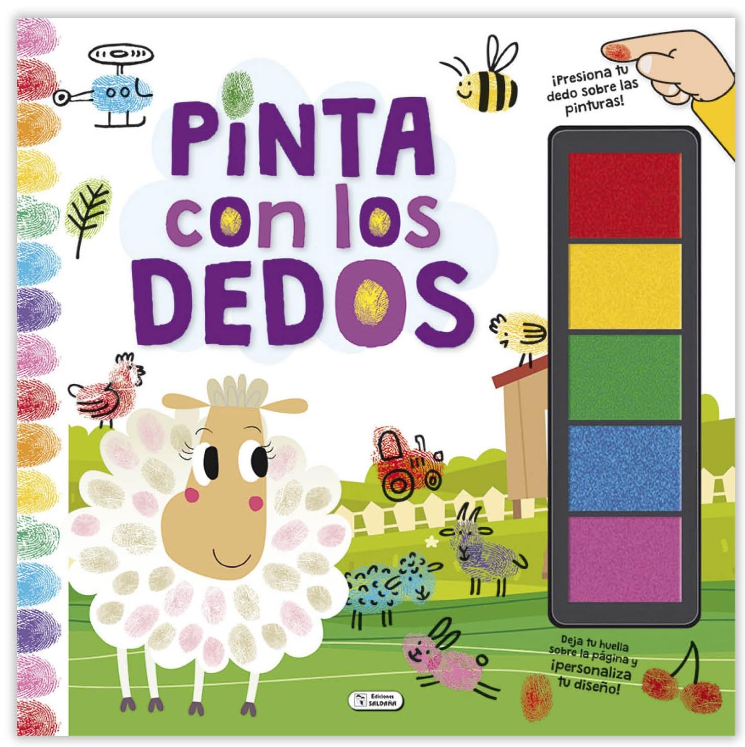 PINTA CON LOS DEDOS - OVEJA Tiptoi & Games
