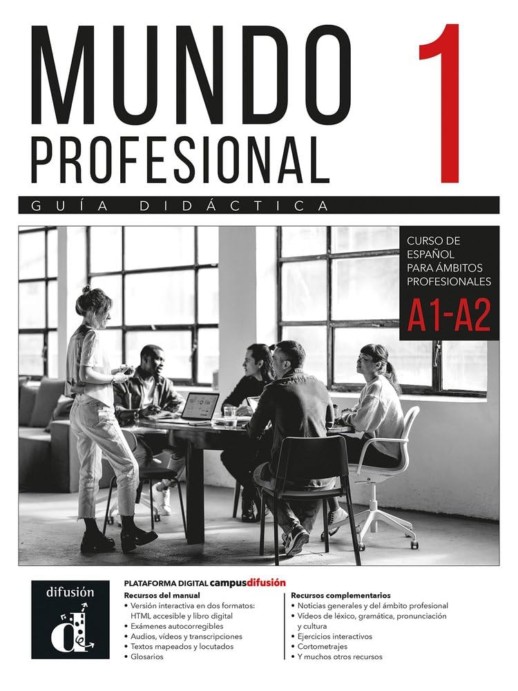 Mundo profesional 1 (A1-A2). Guide pédagogique book