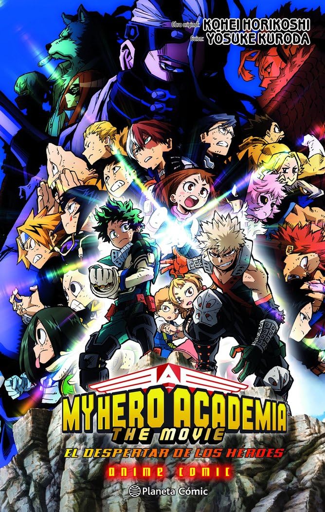 My Hero Academia: El Despertar de los héroes Anime comic book