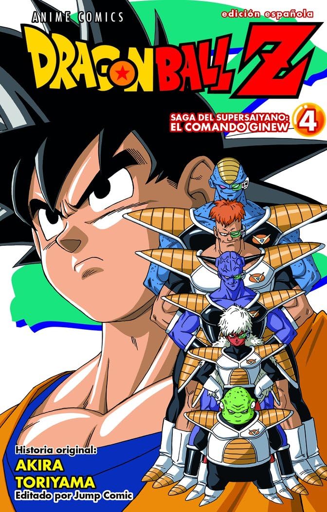 Dragon Ball Z Anime Series Ginew nº 04/06 book