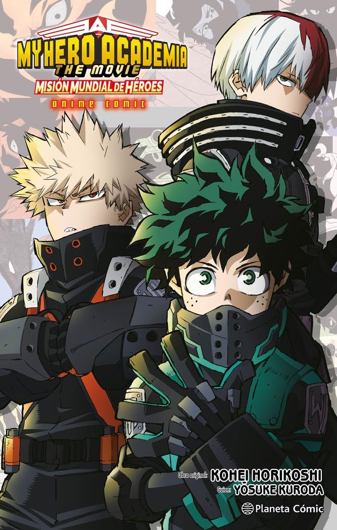 My Hero Academia: Misión Mundial de héroes Anime comic book