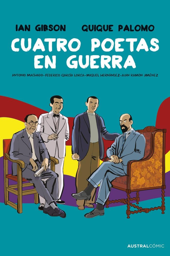 Cuatro poetas en guerra (novela gráfica) book