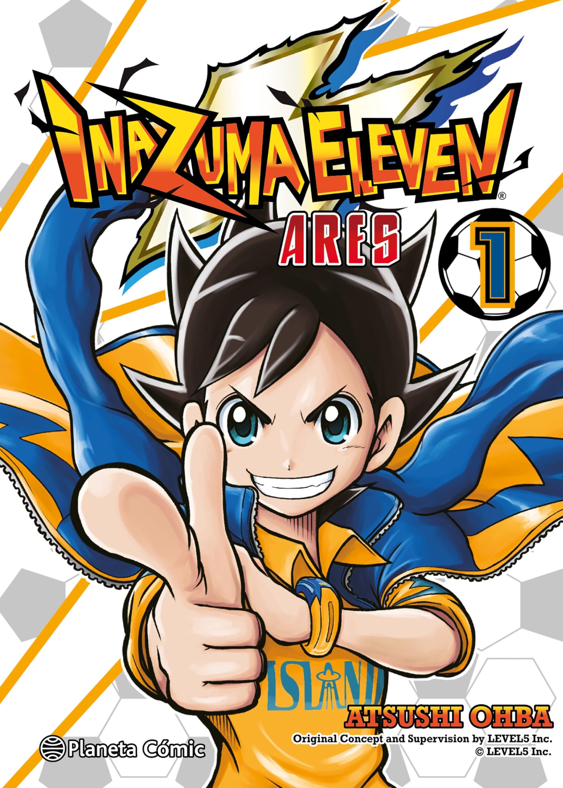 Inazuma Eleven Ares nº 01 book