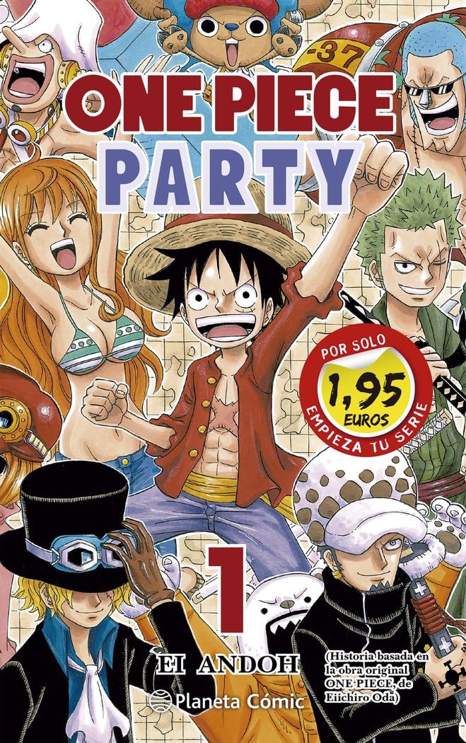 MM One Piece Party nº 01 1,95 book