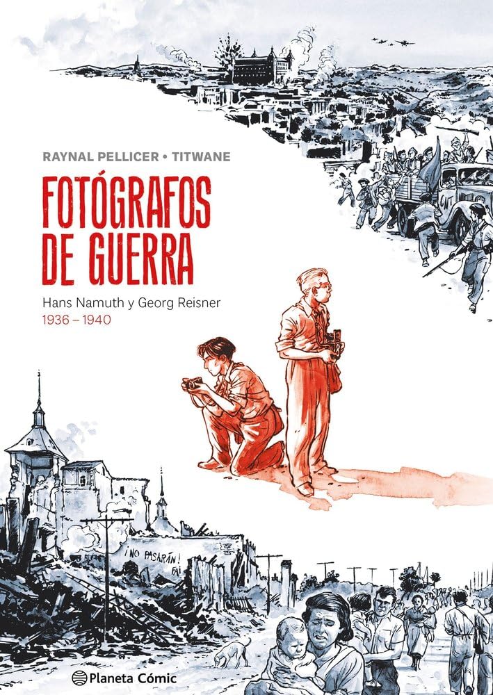 Fotógrafos de guerra (Novela gráfica) Manga