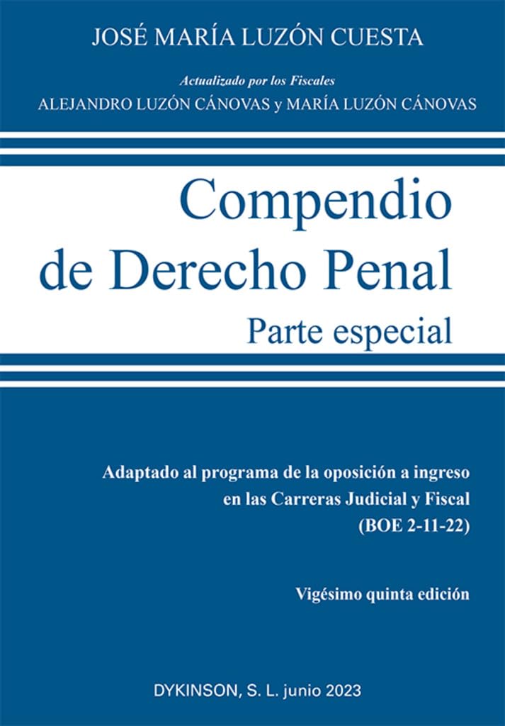 Compendio de Derecho Penal. Parte Especial book