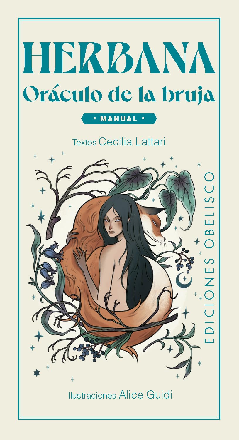 Herbana oráculo de la bruja/ Herbana witch oracle book