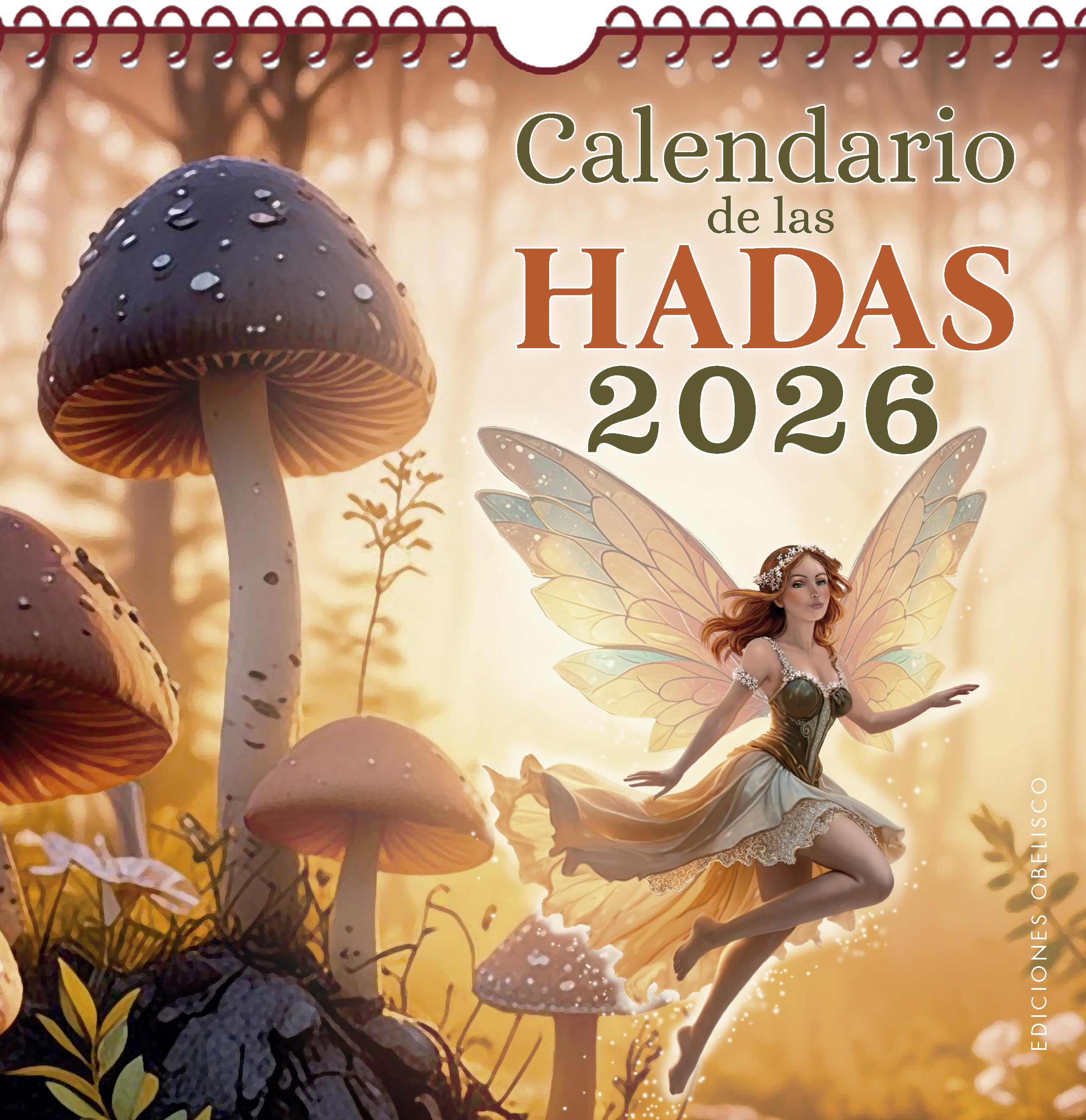 Calendario 2026 de las hadas (Agendas y calendarios) Learning & Reference