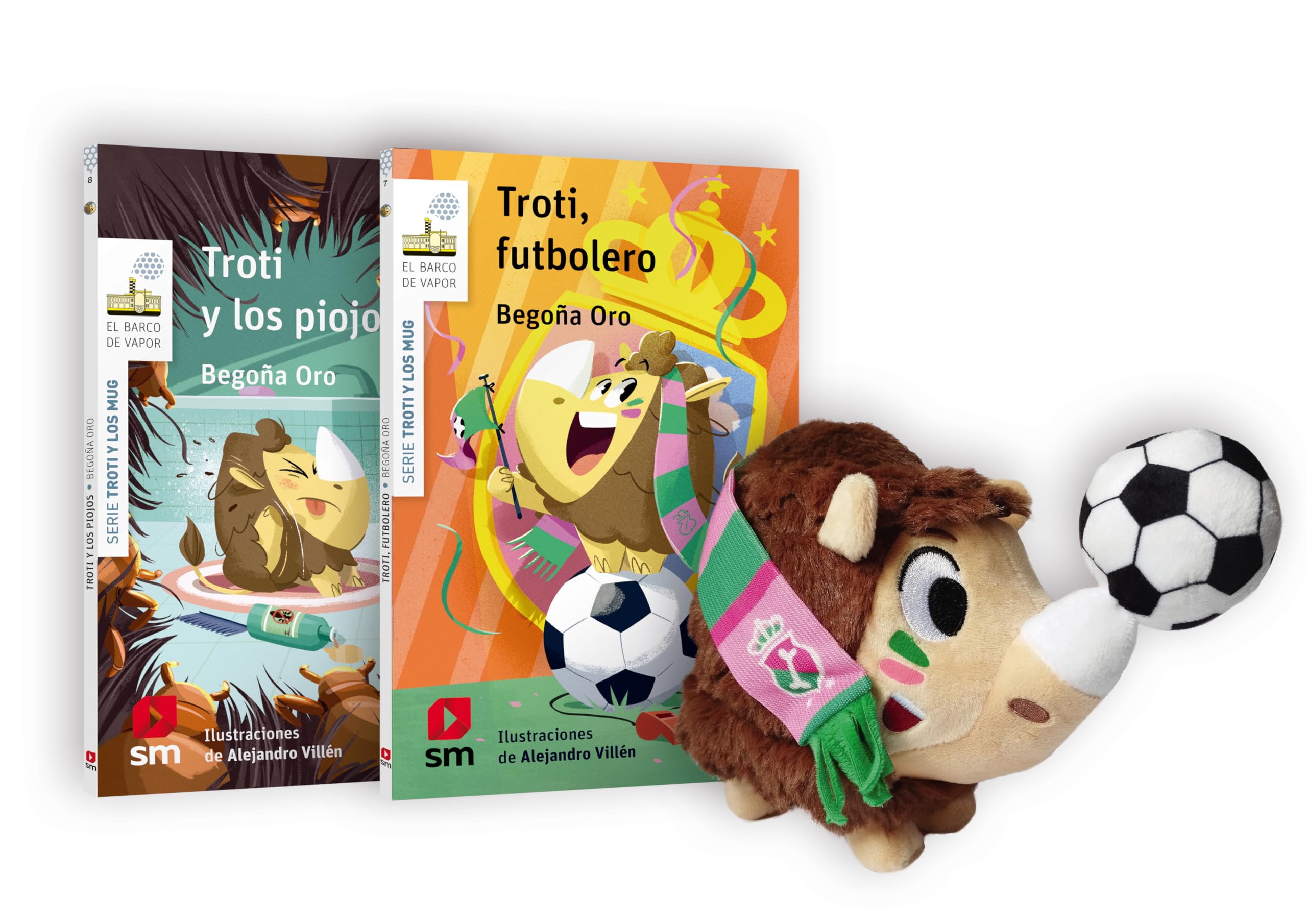 Pack Troti, futbolero book