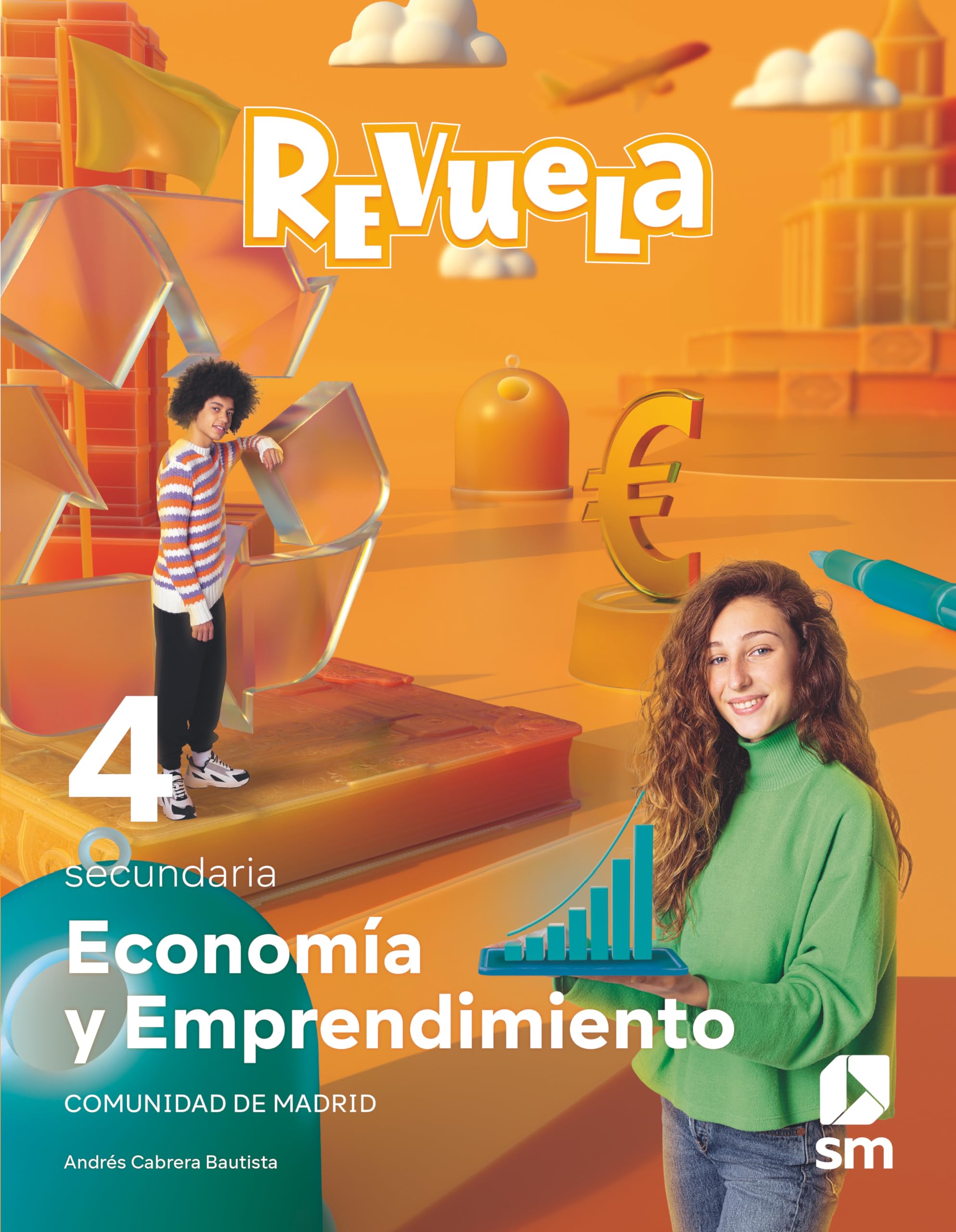 Economía y emprendimiento. 4 Secundaria. Revuela. Comunidad de Madrid Non-fiction