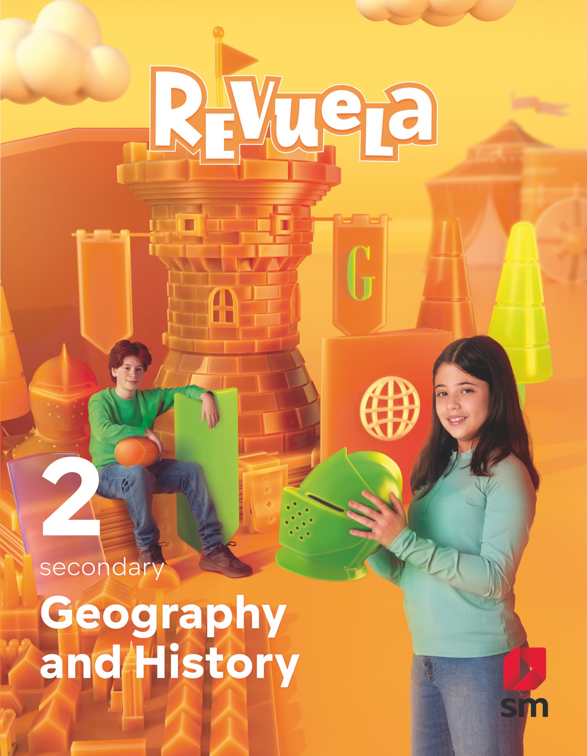 Geography and History. 2 Secondary. Revuela book