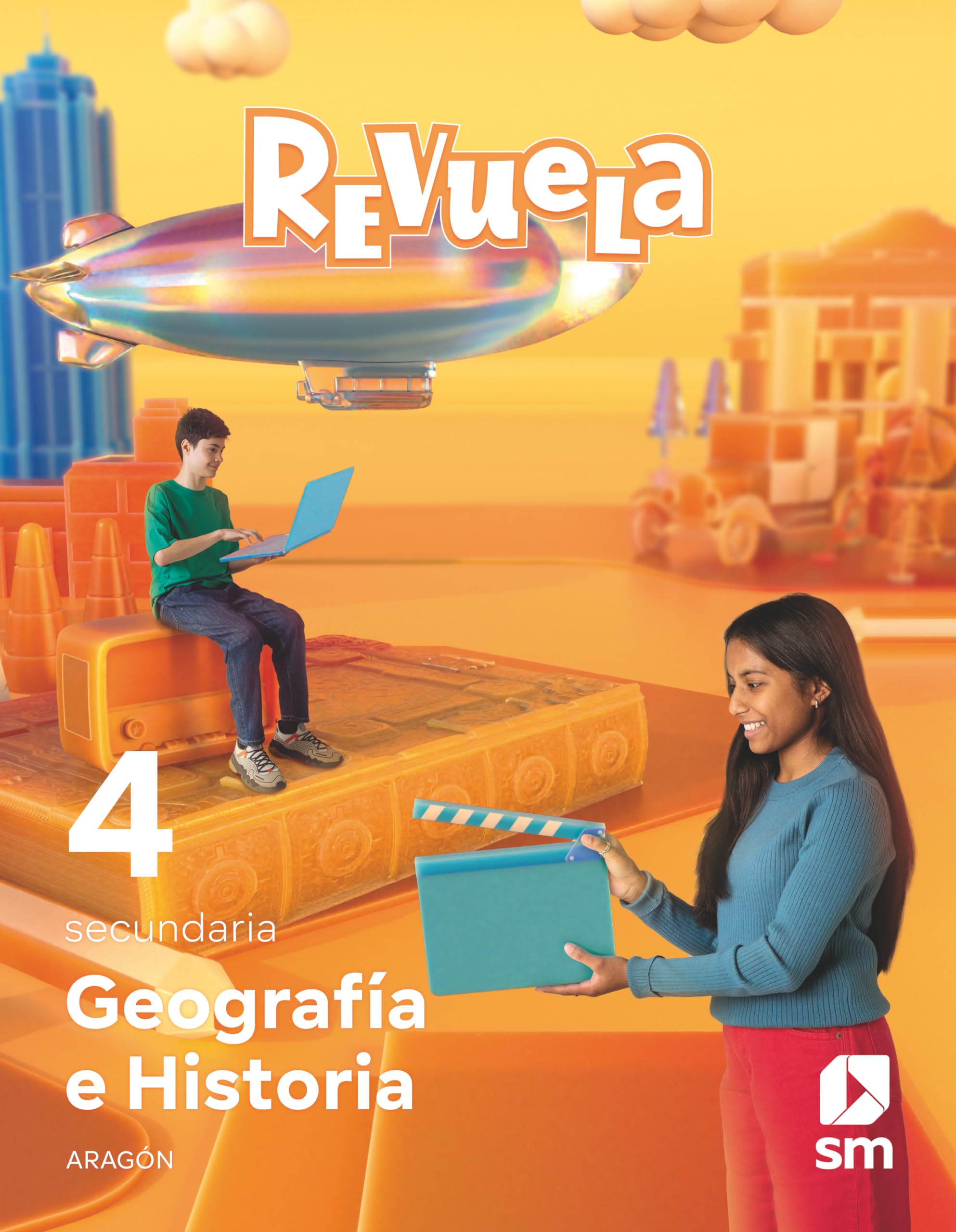 Geografía e Historia. 4 Secundaria. Revuela. Aragón book