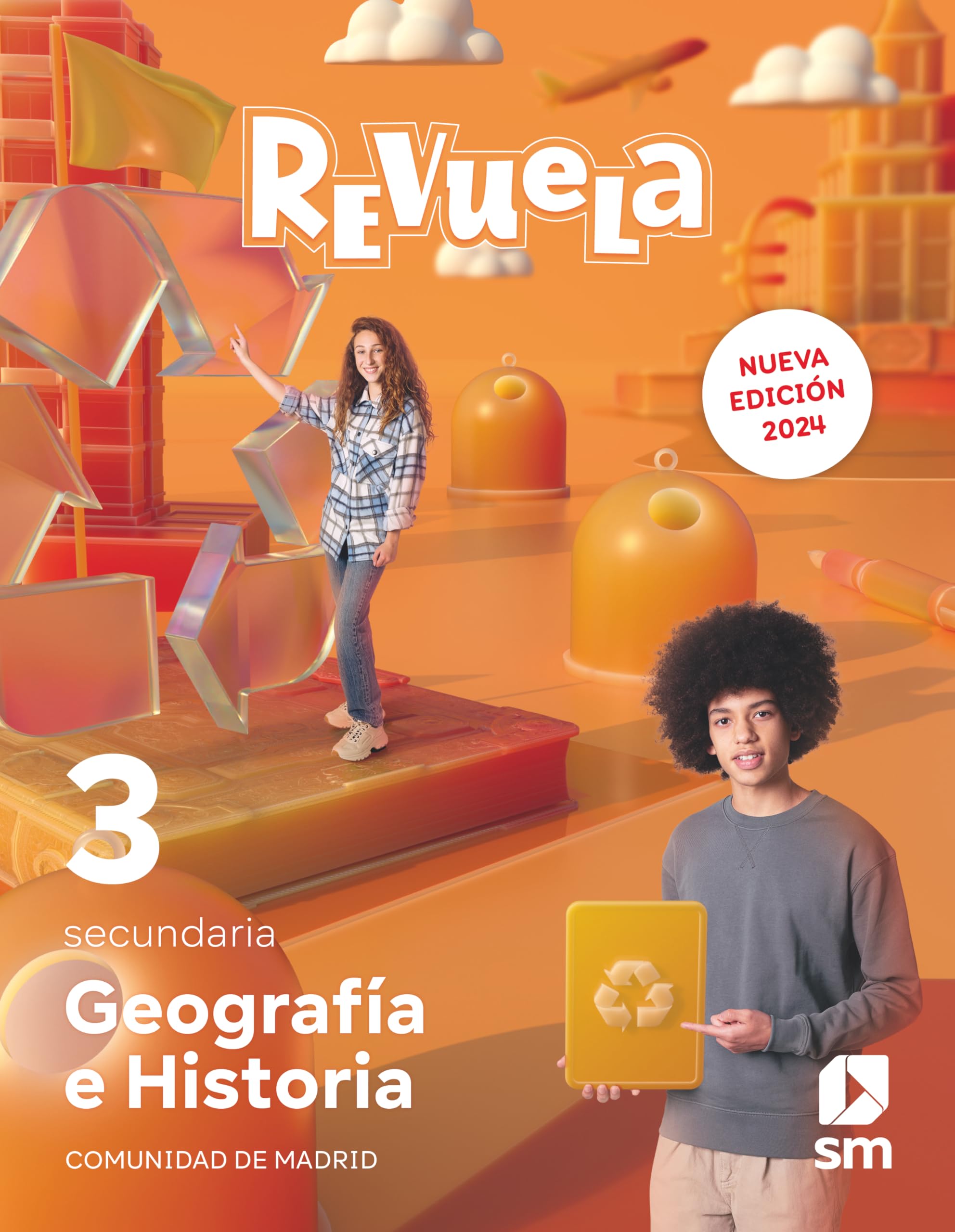 Geografía e Historia. 3 Secundaria. Revuela. Comunidad de Madrid book