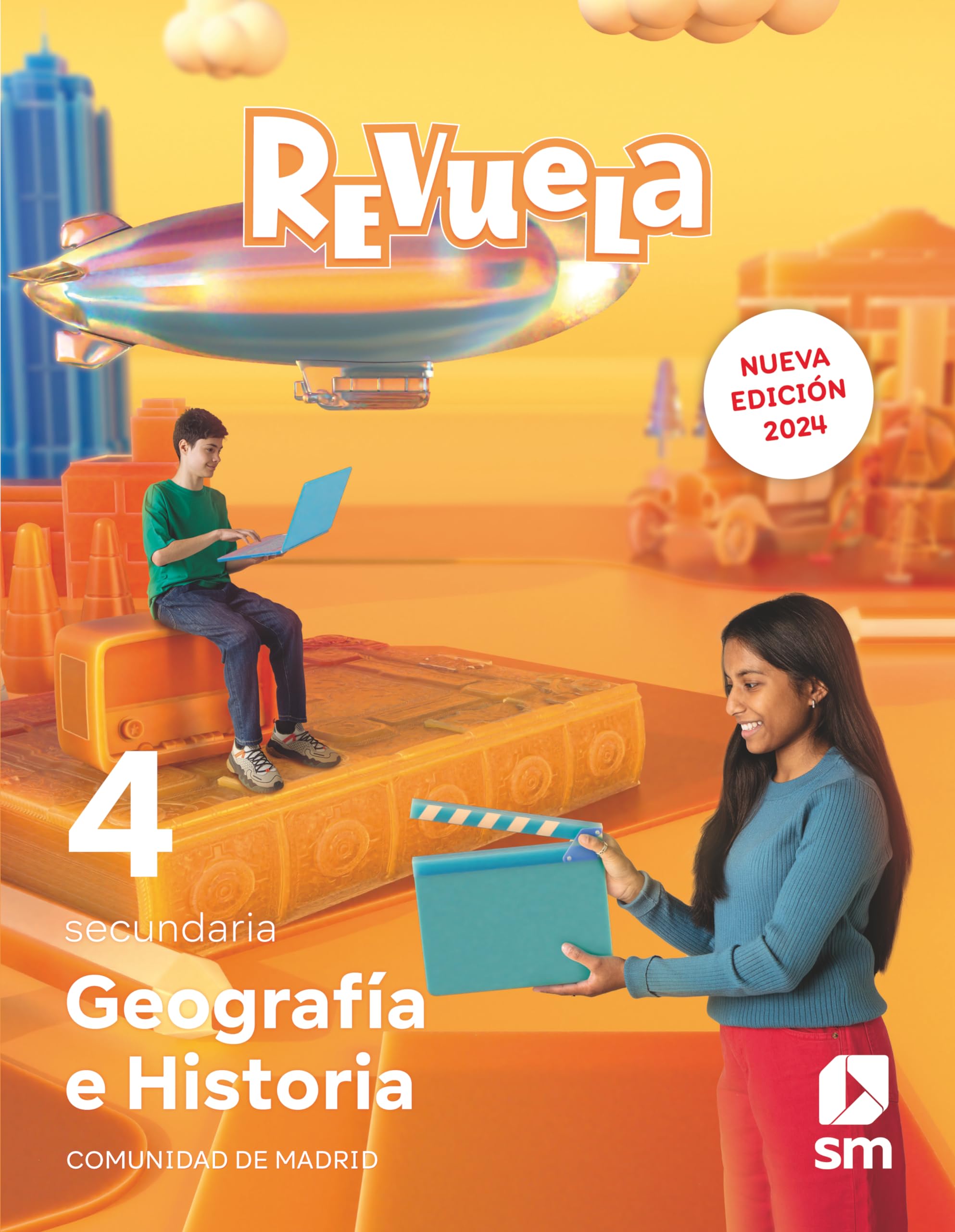Geografía e Historia. 4 Secundaria. Revuela. Comunidad de Madrid book