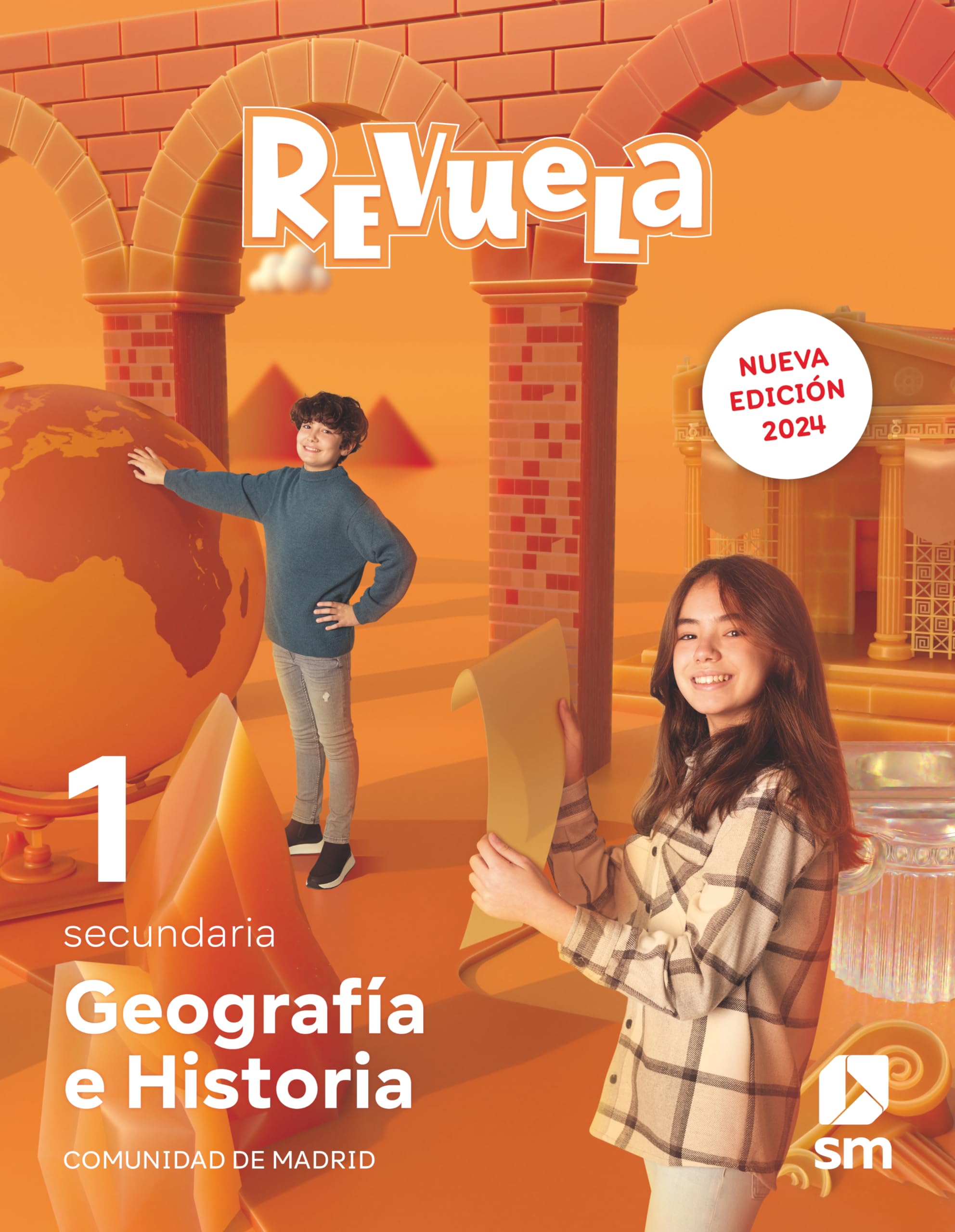 Geografía e Historia. 1 Secundaria. Revuela. Comunidad de Madrid book