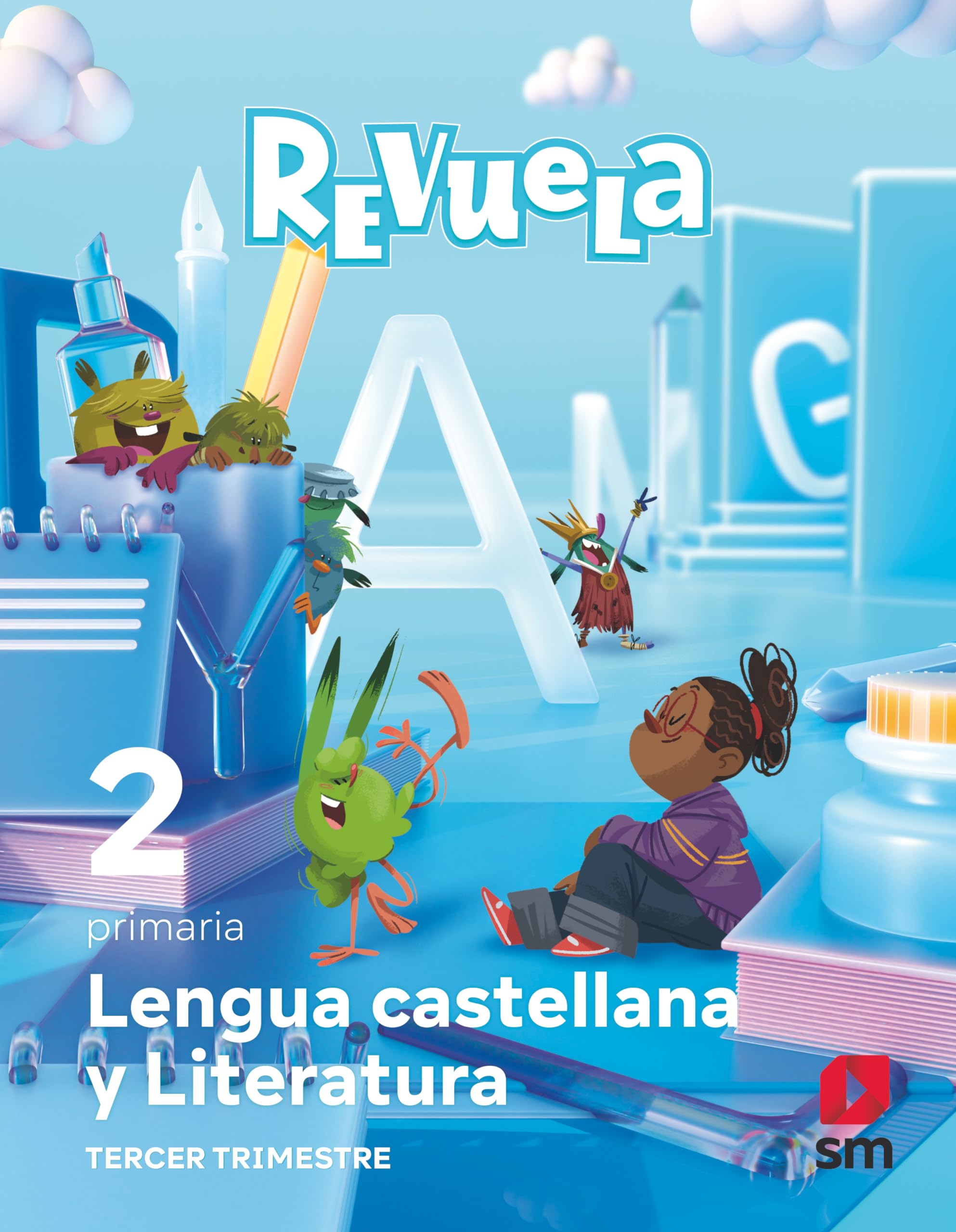 Lengua Castellana y Literatura. 2 Primaria. Trimestres. Revuela Non-fiction