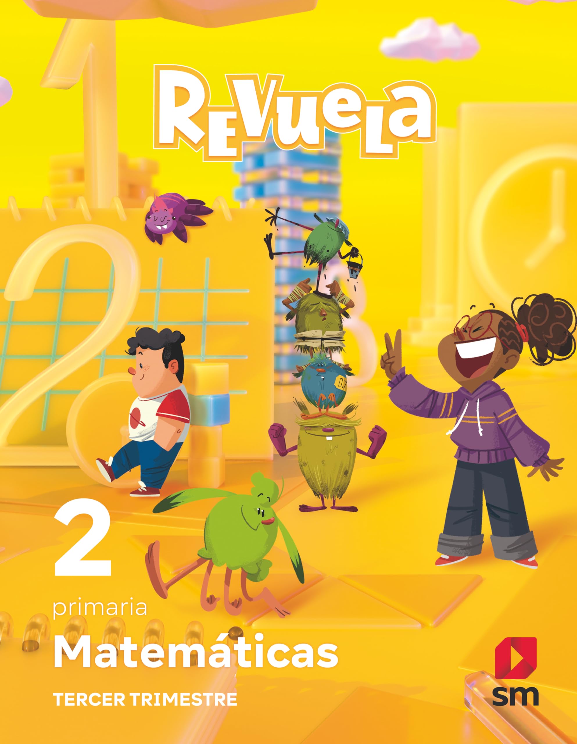 Matemáticas. 2 Primaria. Trimestres Revuela book