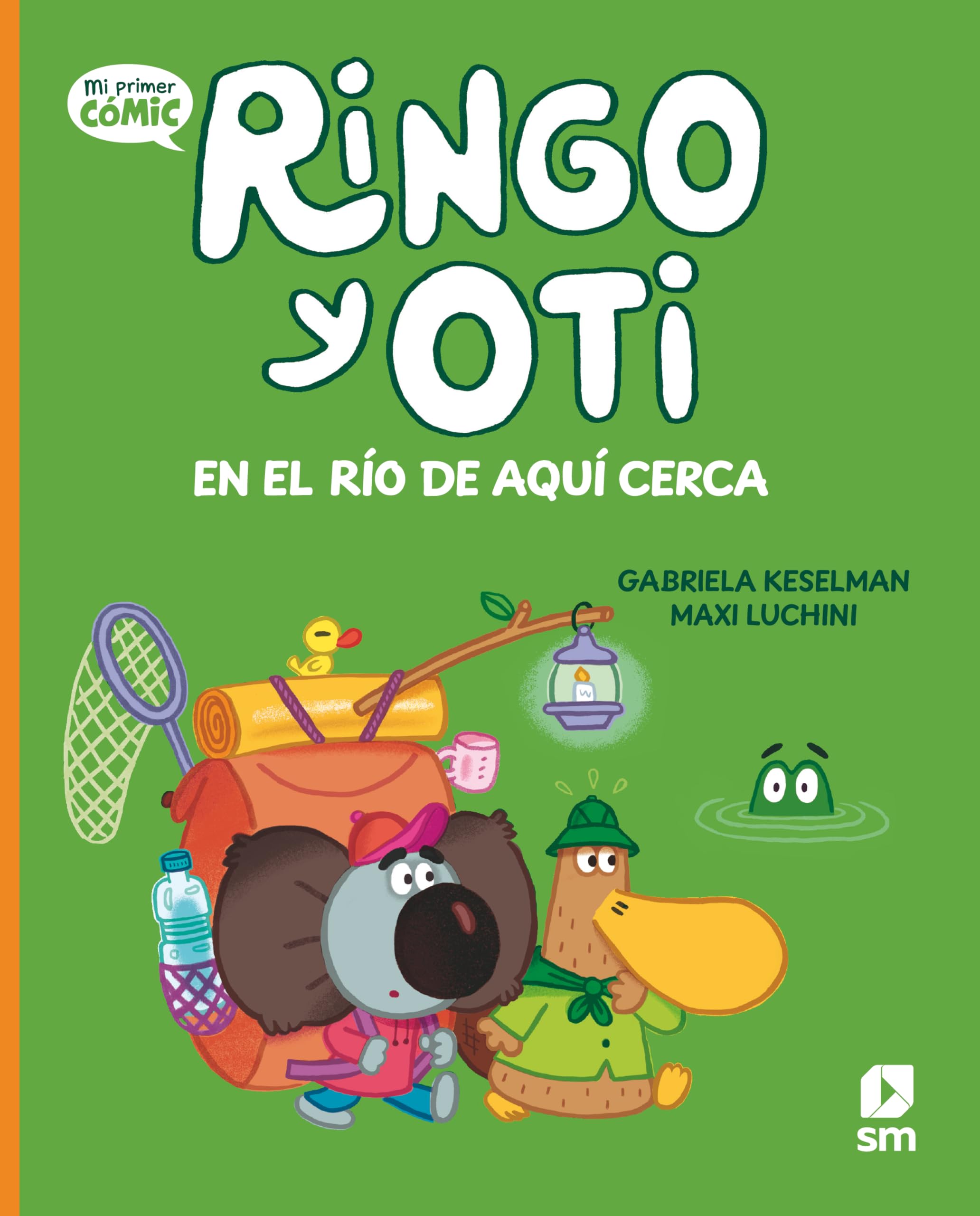 Ringo y Oti en el río de aquí cerca book