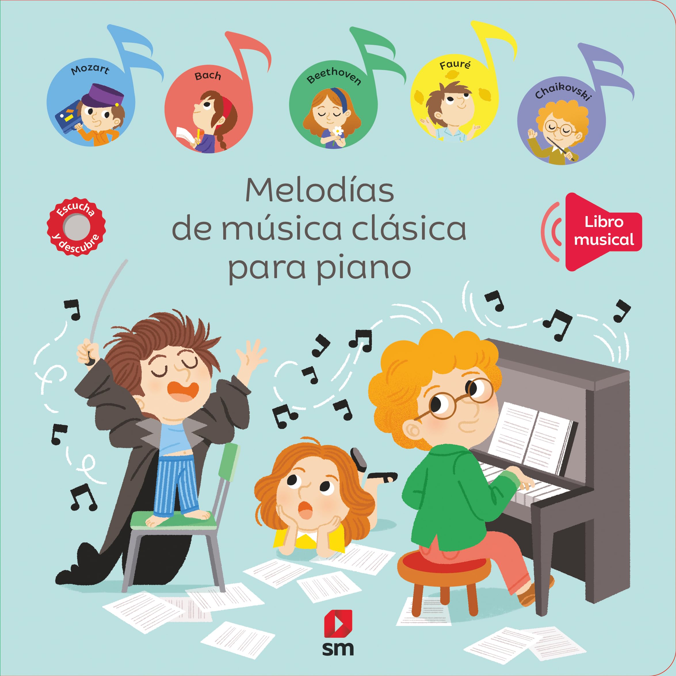 Melodías de música clásica para piano book